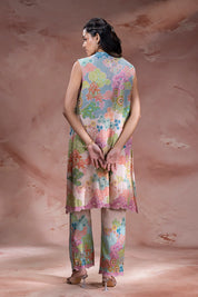 Kaira Embellished Jacket And Pants Set