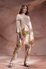 Zeya Embellished Tunic And Pants