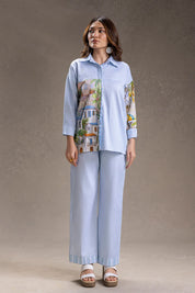 Reviera Printed Shirt And Pants