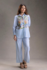 Reviera Printed Shirt And Pants