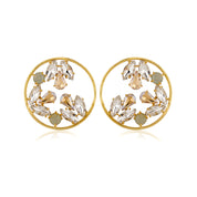 Sameera Crystal Hoops