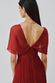 Scarlet Muse Ruched Gown