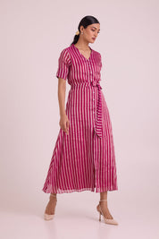 Miramar Button Down Long Dress