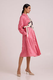 Comet Crossbody Bib & Serial Shirt Dress