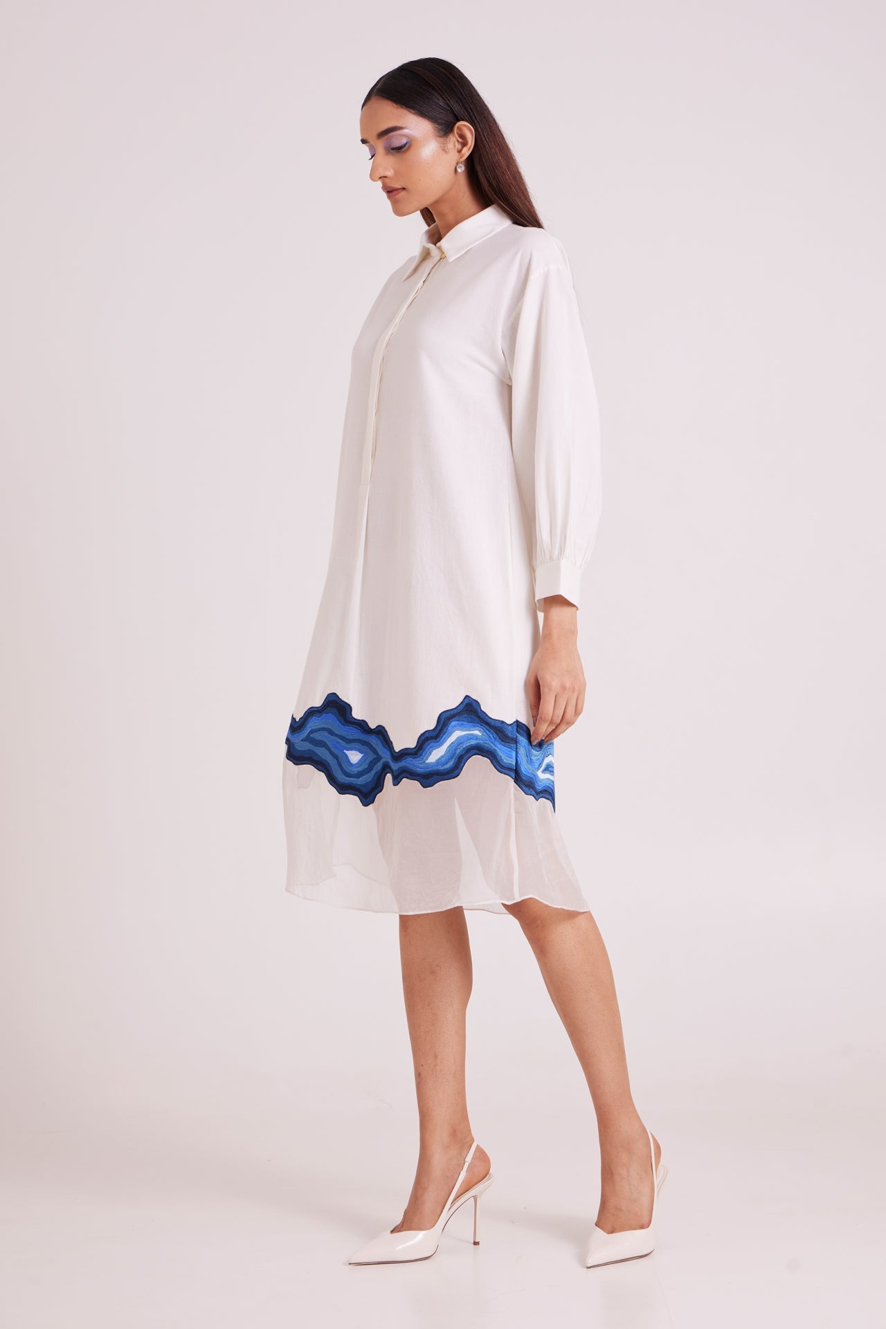 Thames Go Flow Midi Dress
