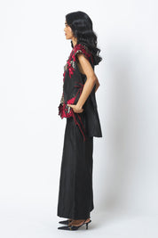 Pilar Floating Cape with Inner & Pants