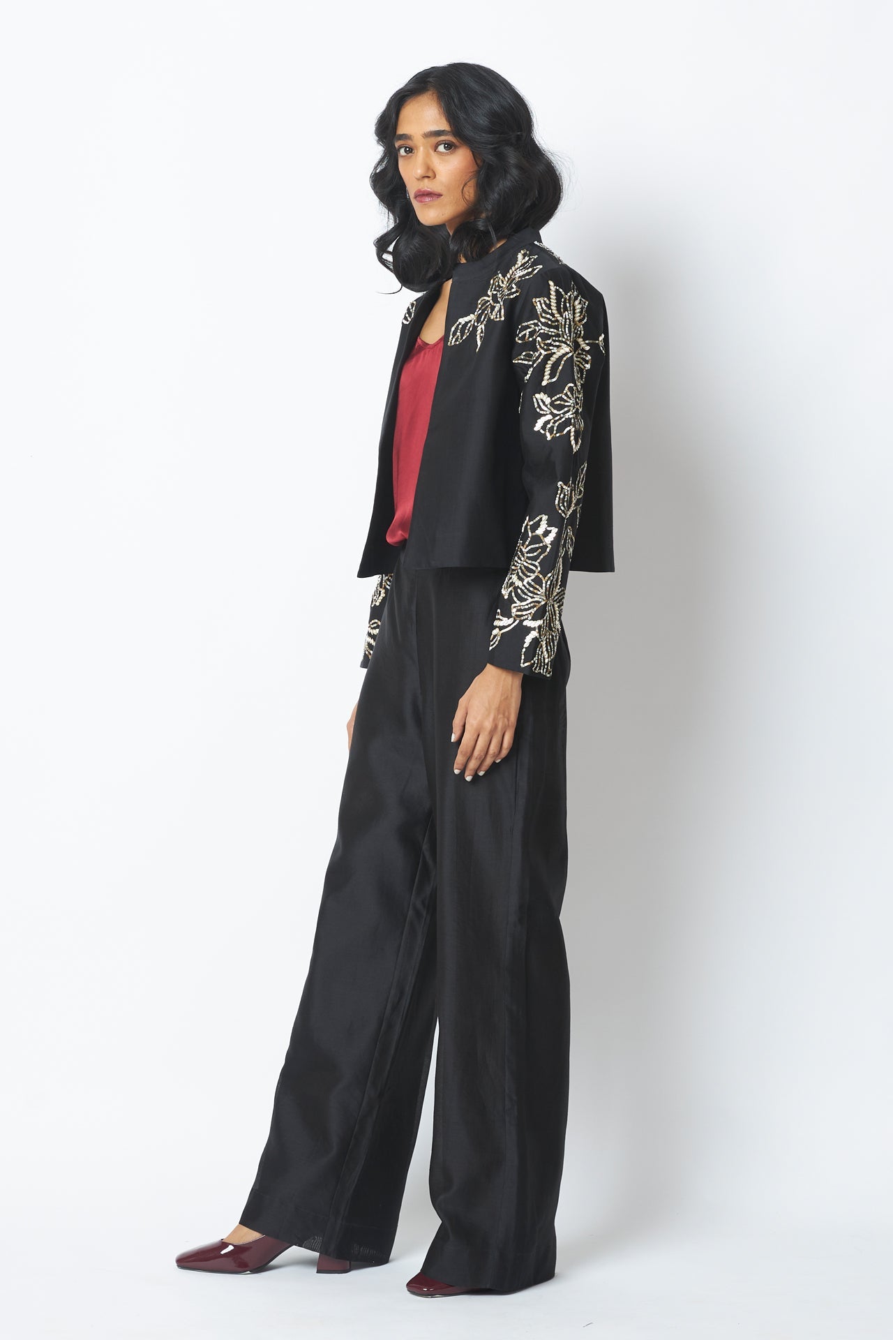 Teresa Sequin Short Jacket & Pant Set