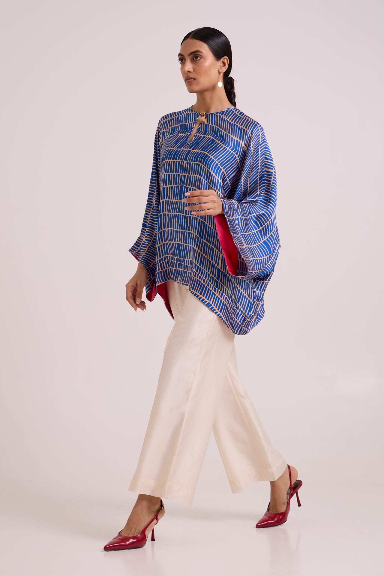 Sabrina Electric Blue Cloud Top & Pants