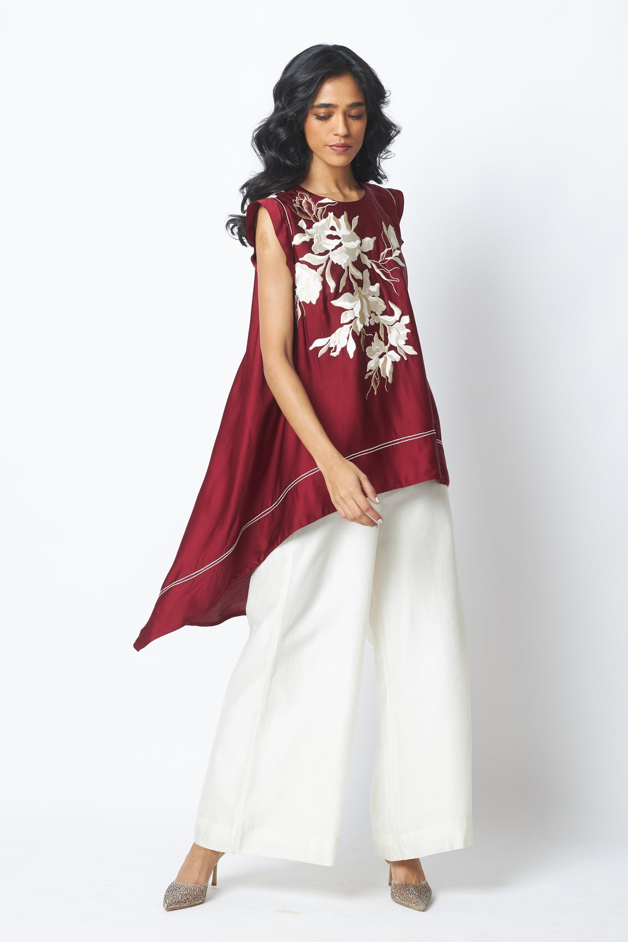 Burgandy Camila Trail Blazer Top & Pants