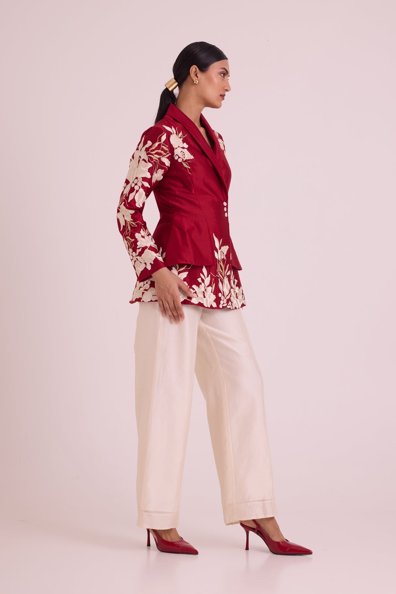 Vasco Flap Floral Blazer & Pants