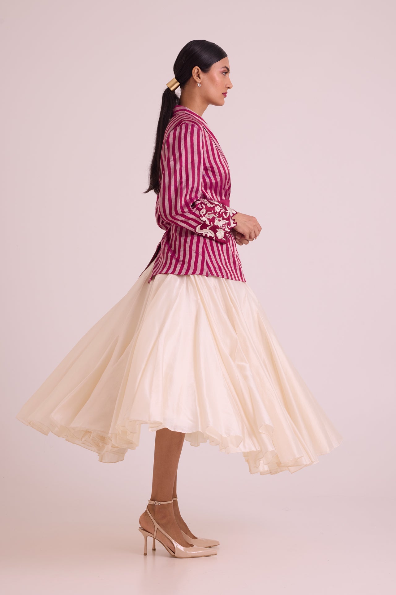 Pallava Monarch Blazer & Circular Skirt