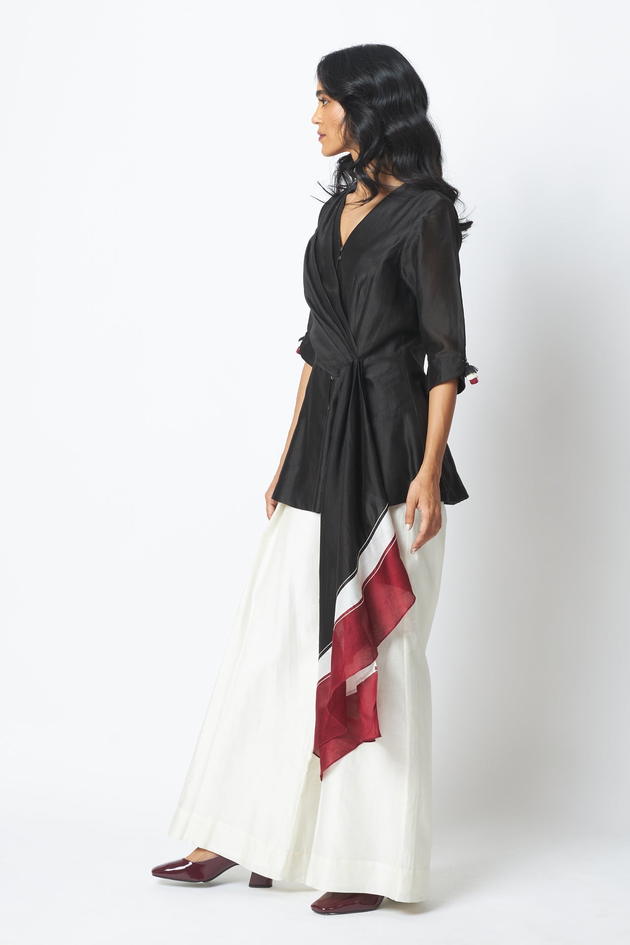 Shefali The Steppe Top & Wide Leg Pants