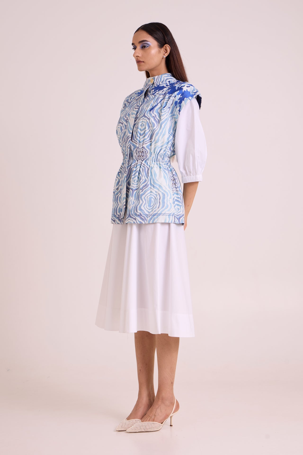 Sarabi Peace Rock Jacket & Chalk Dress