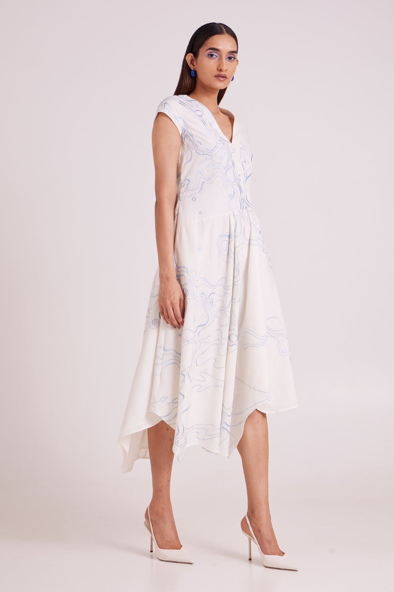 Perito Drift Midi Dress