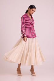 Pallava Monarch Blazer & Circular Skirt