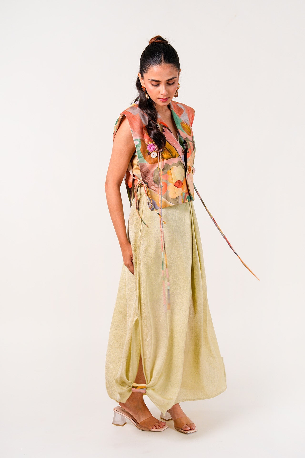 Bloomscape Co-ord with Jacket