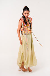 Bloomscape Co-ord with Jacket