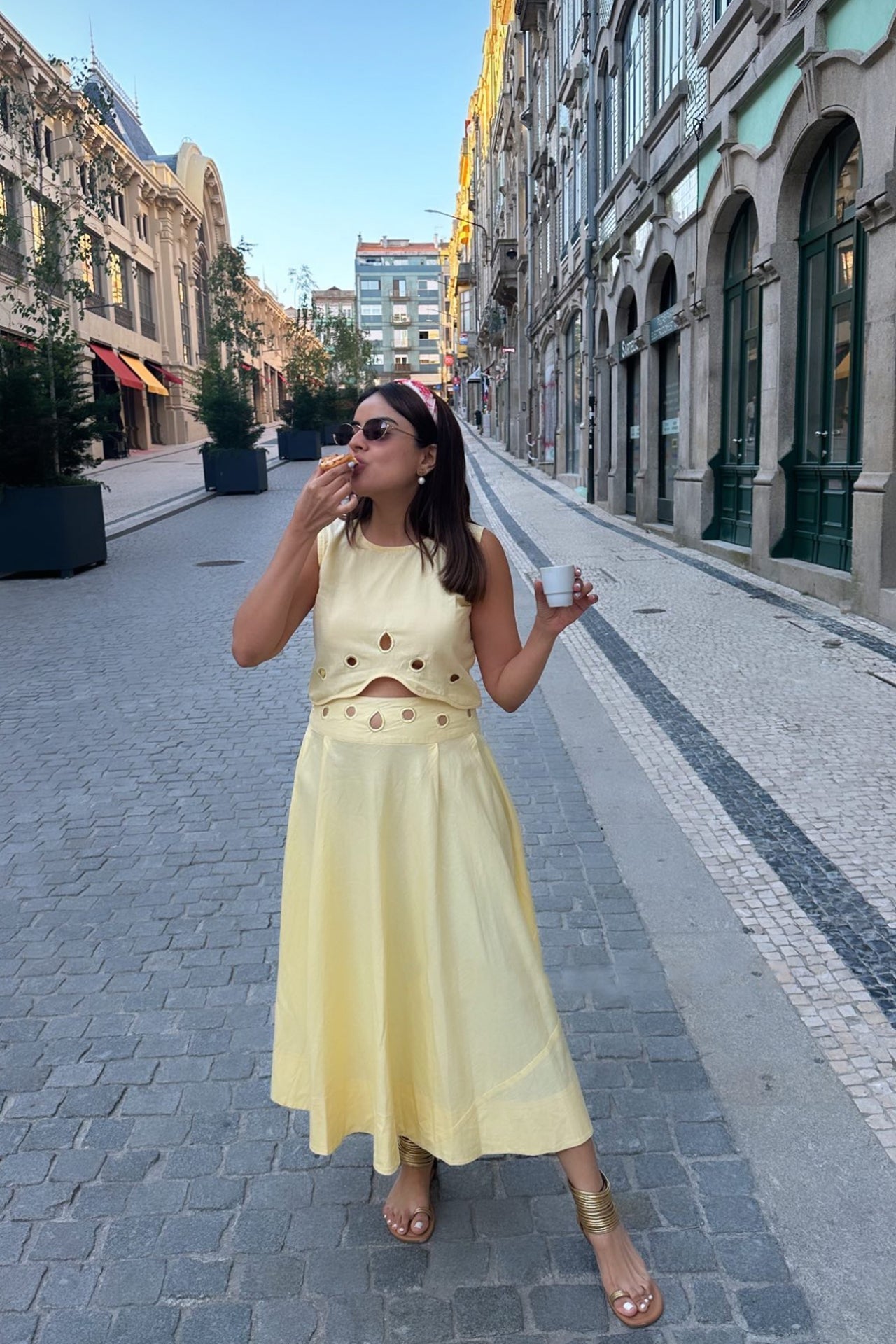 Yellow Summer Co-ord Set