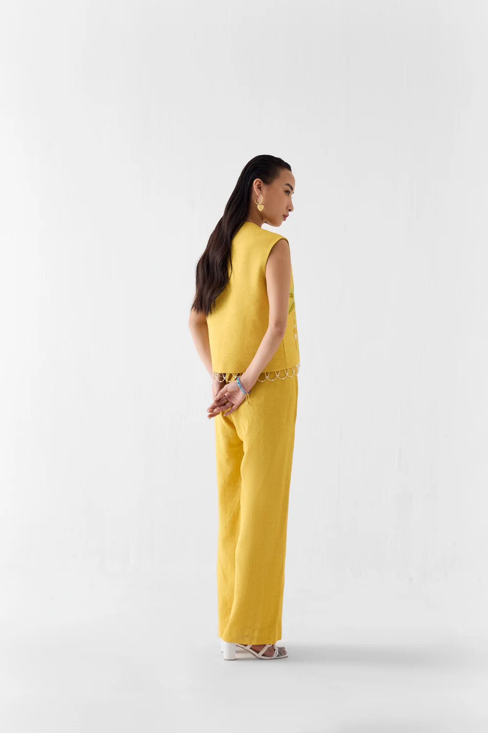 Multani Vest And Trousers Co-ord