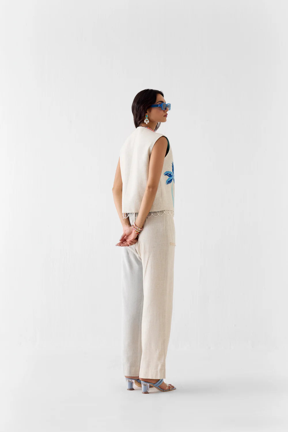 Matka Vest And Trousers Co-ord