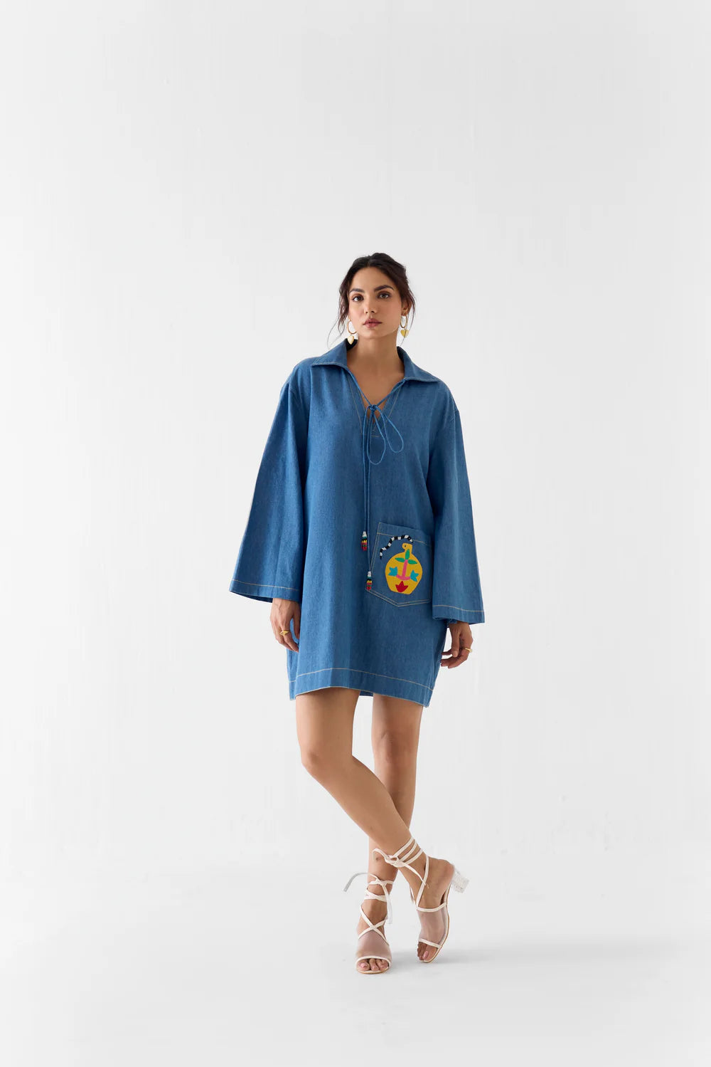 Indigo Short Dress