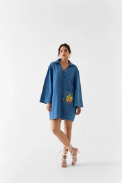 Indigo Short Dress