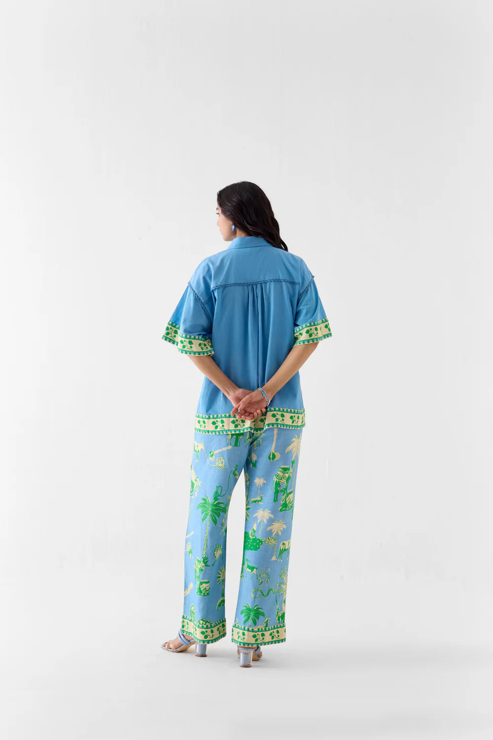 Nila Boxy Shirt & Trousers