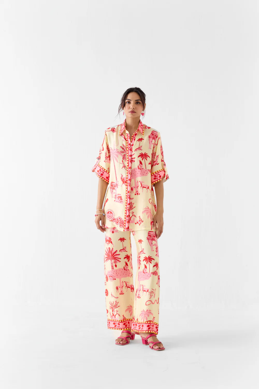 Sawai Shirt & Trousers Co-ord