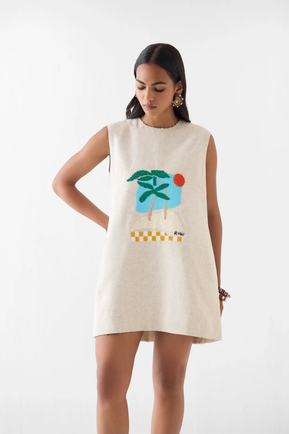 Sahara Day Short Dress