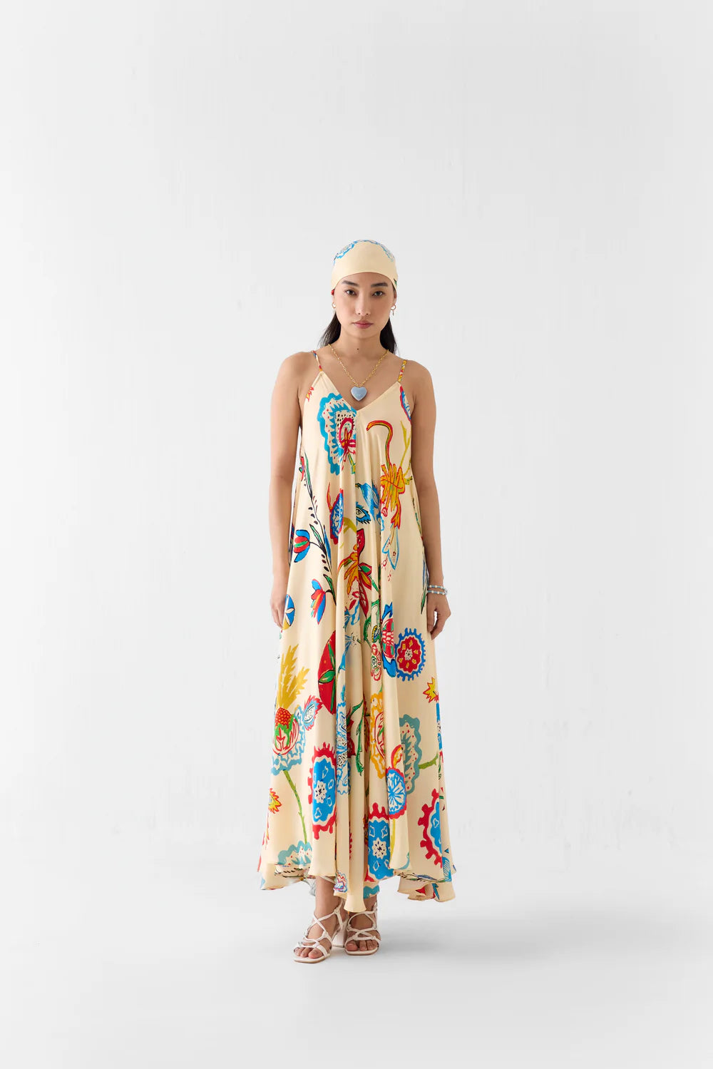 Sanganer Strappy Dress