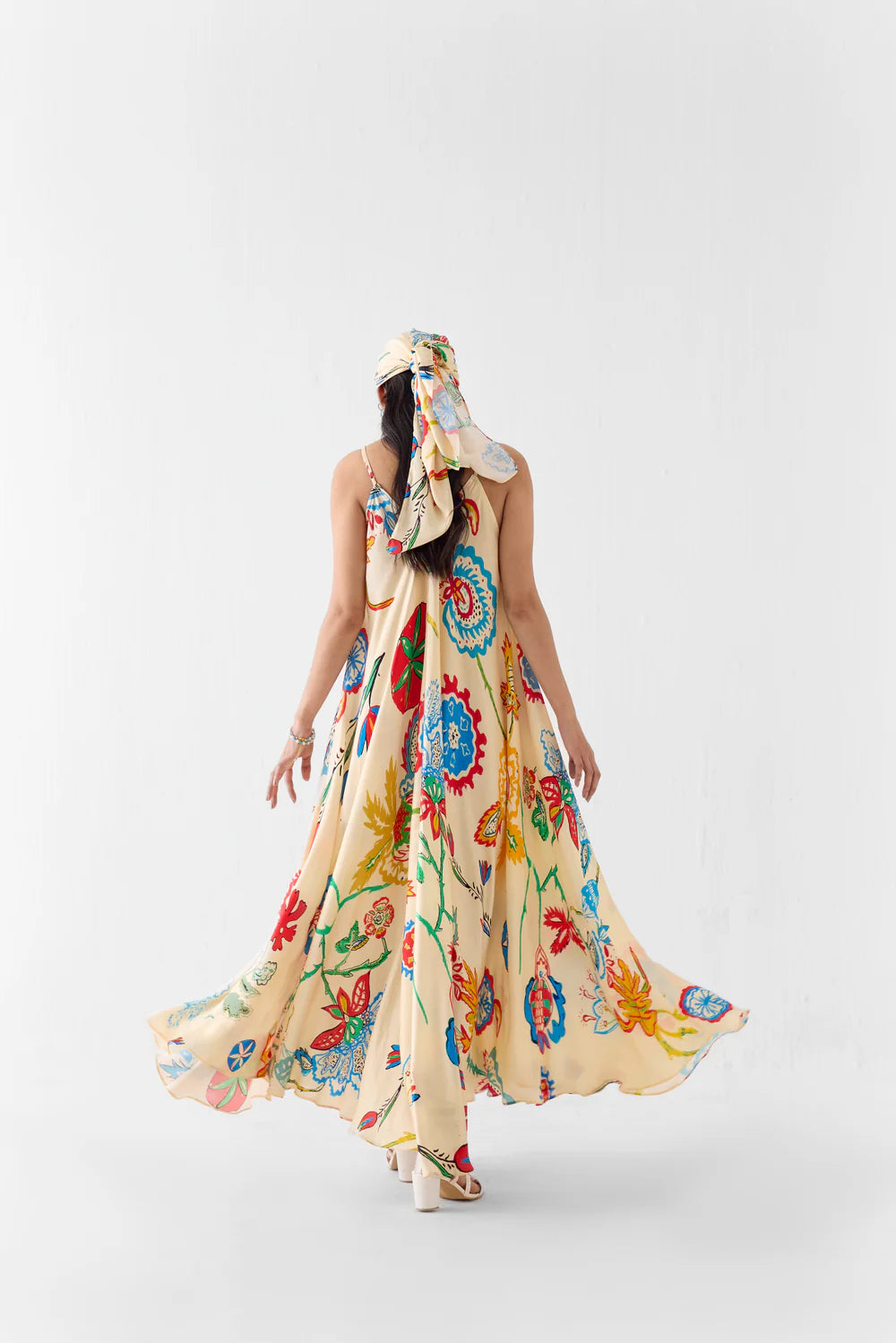 Sanganer Strappy Dress