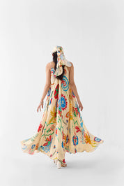 Sanganer Strappy Dress
