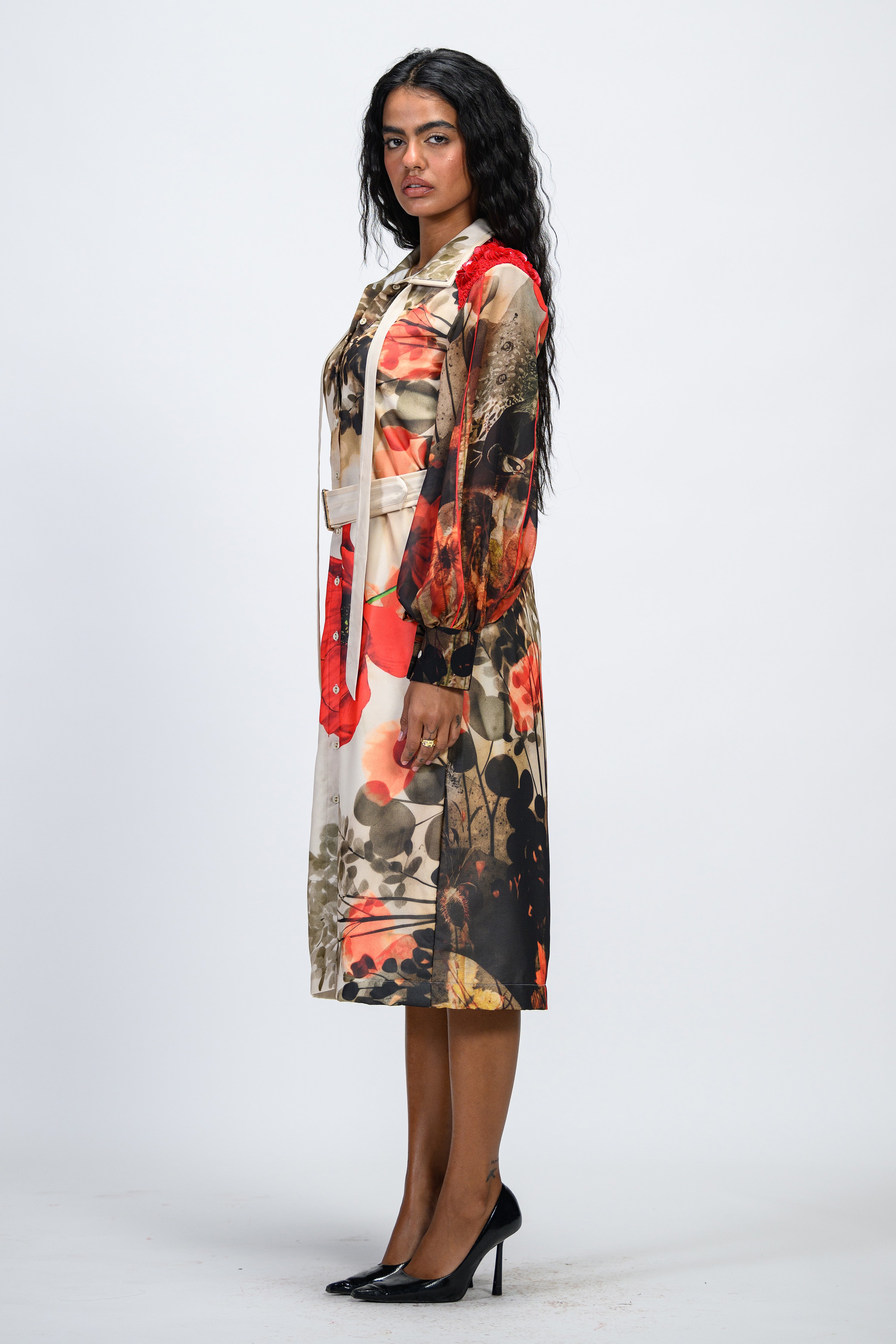 Rouge Radiance Dress