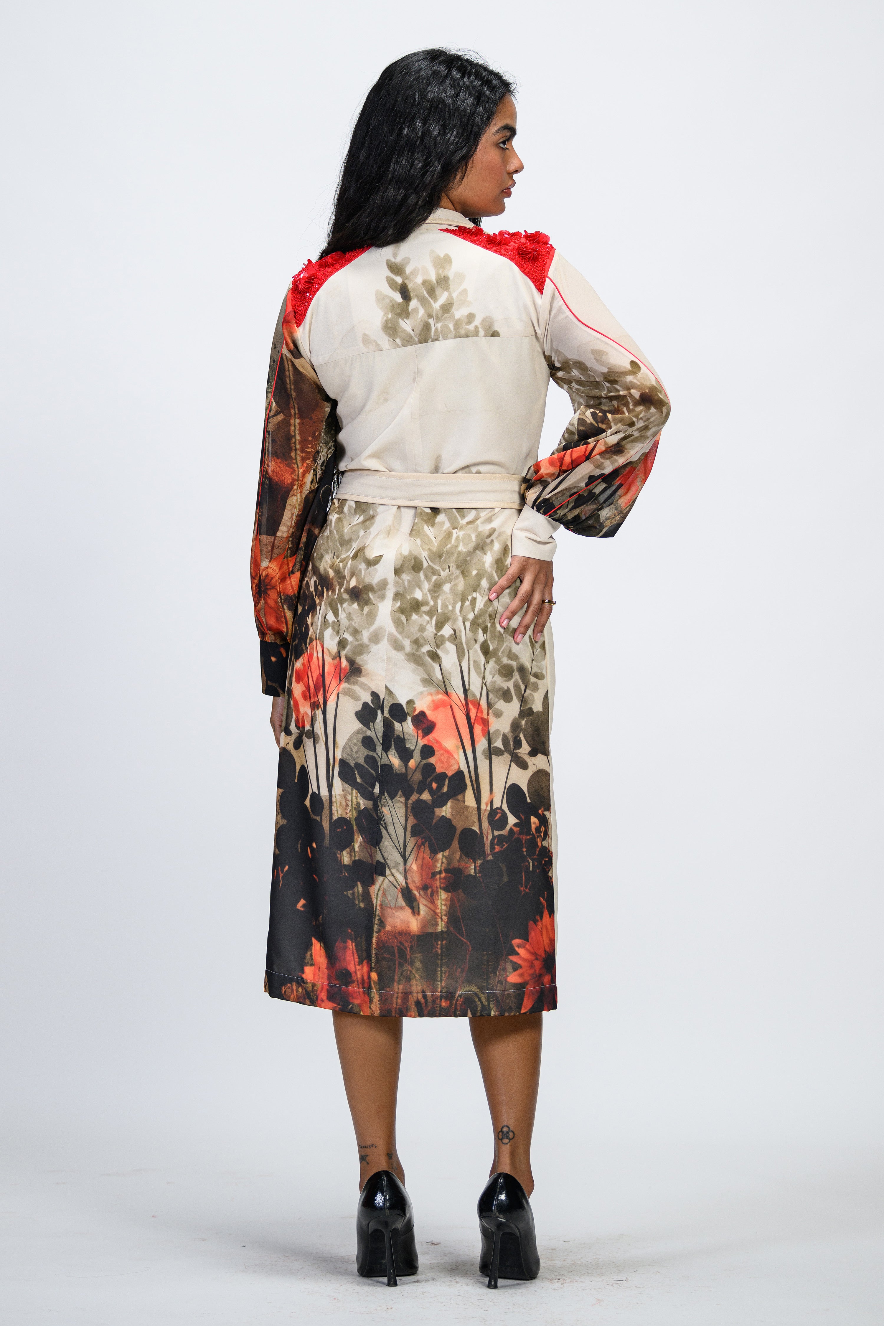 Rouge Radiance Dress