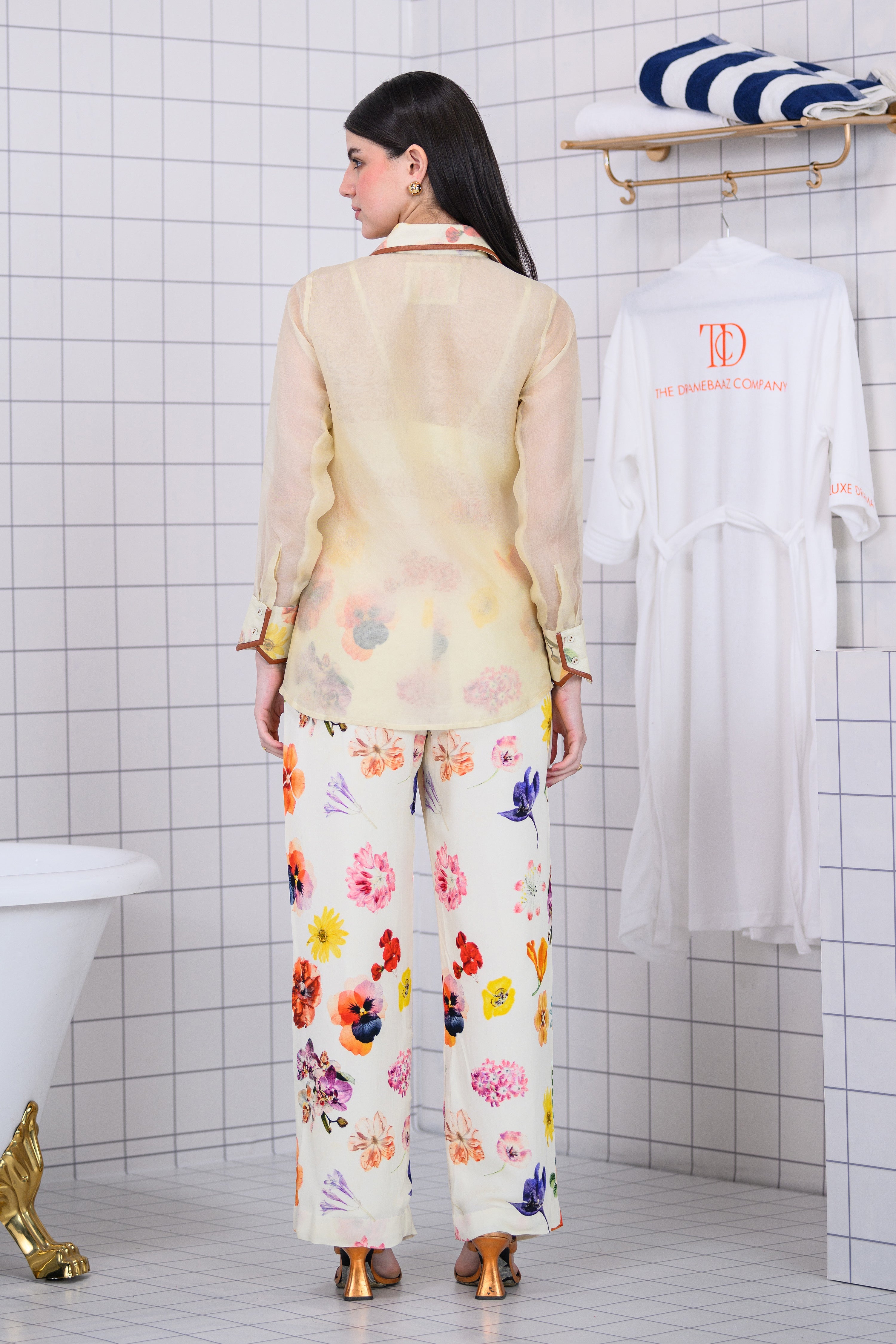 Floral Illusion Co-ord Set