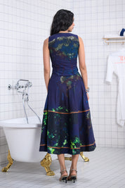 Neon Eclipse Skirt Set