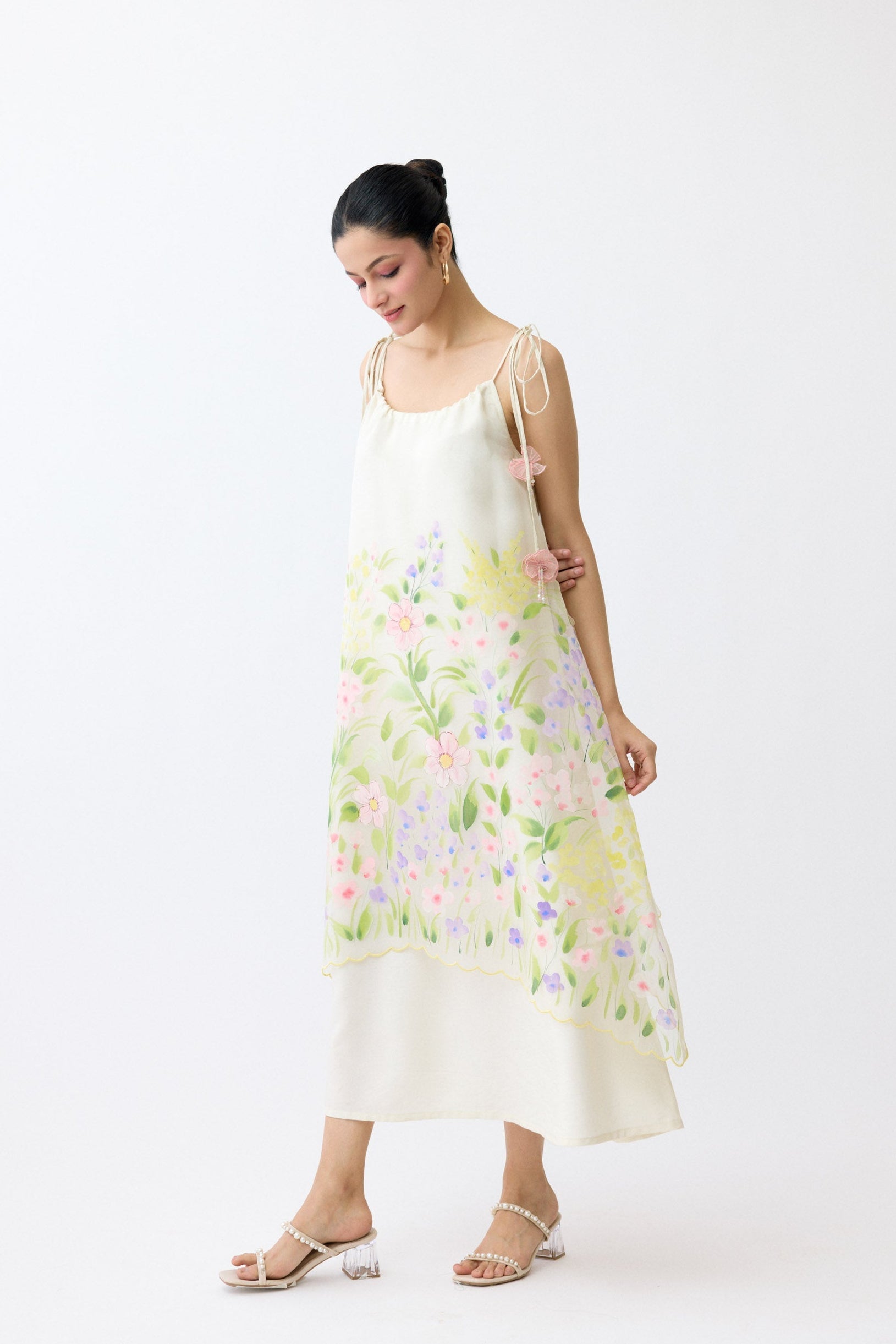 Ivory Meadow Tunic Dress