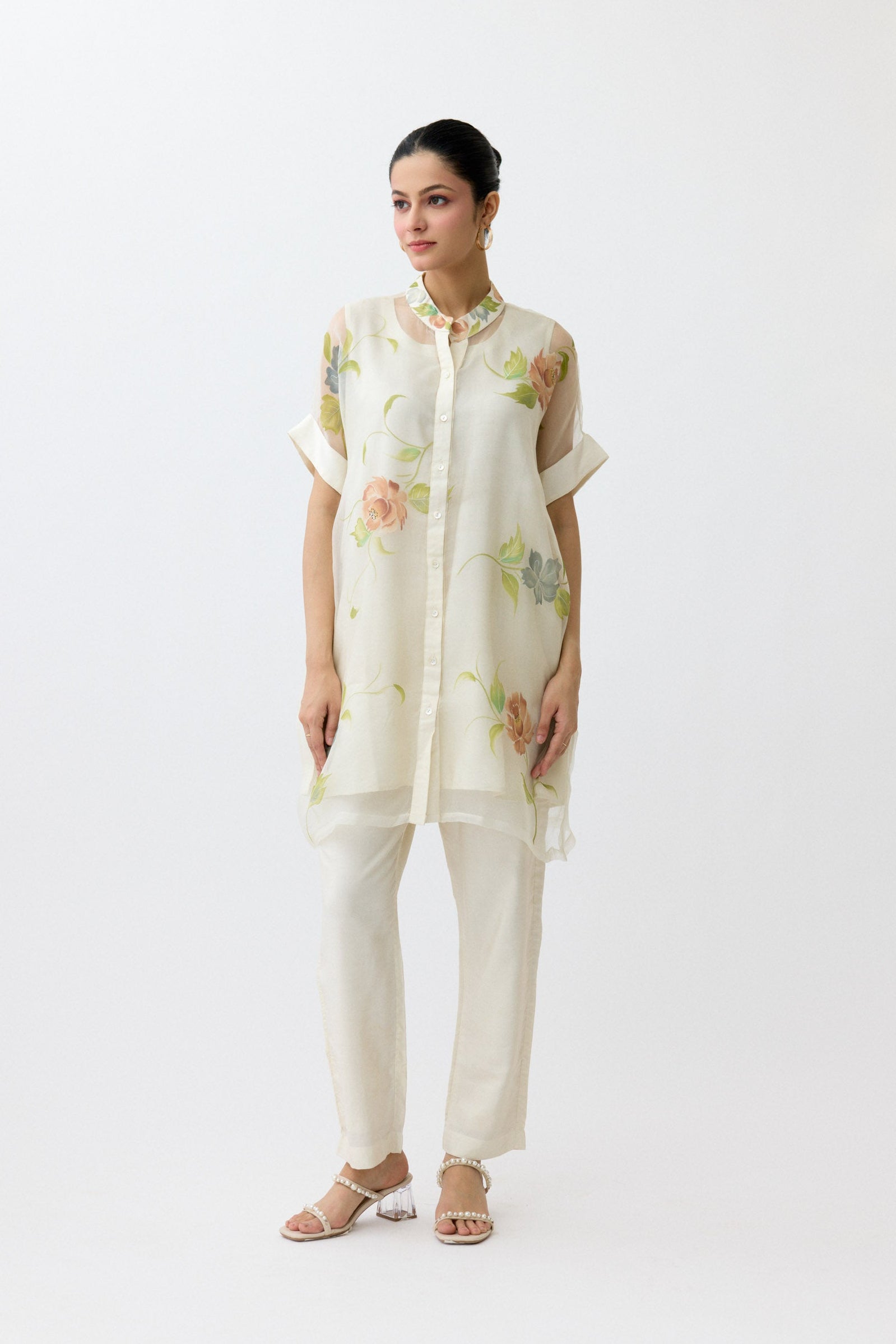 Ivory Kaftan Set