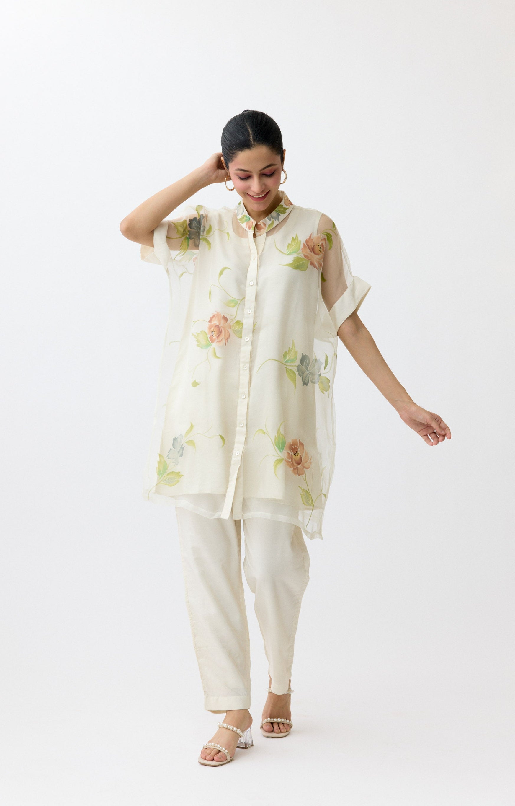 Ivory Kaftan Set