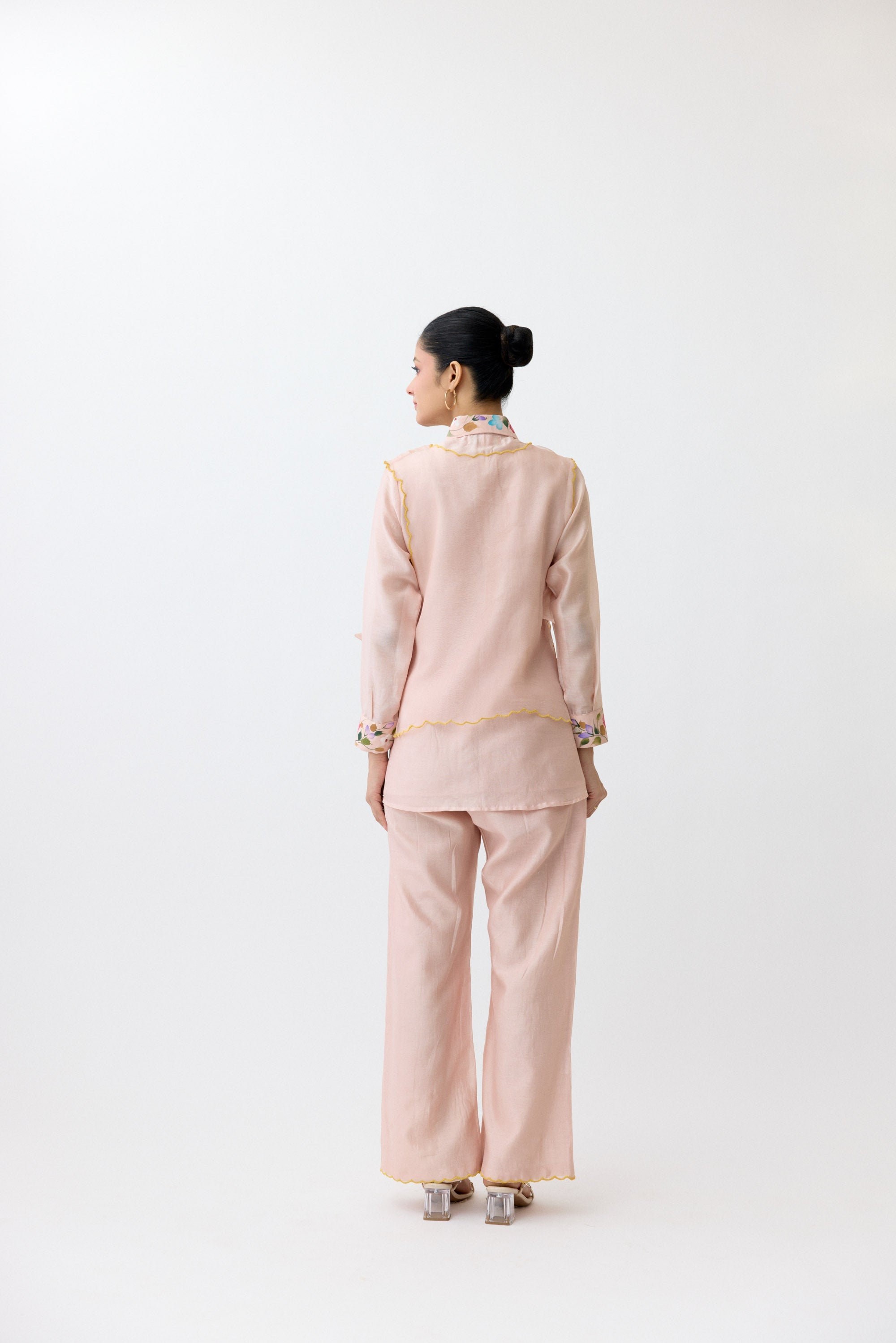 Gardenia Bib Shirt Set