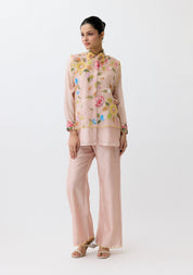 Gardenia Bib Shirt Set