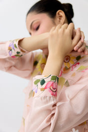 Gardenia Bib Shirt Set