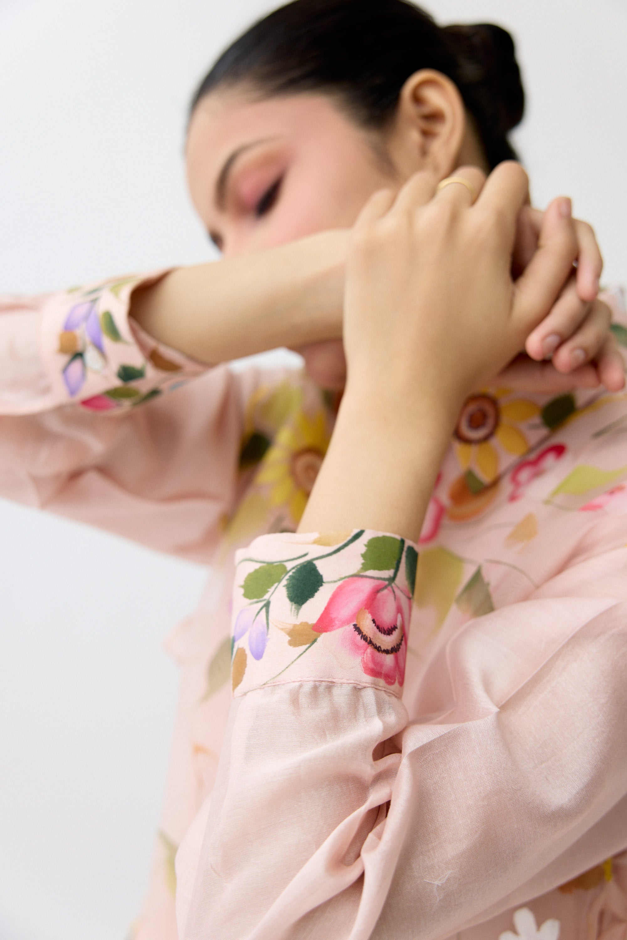 Gardenia Bib Shirt Set