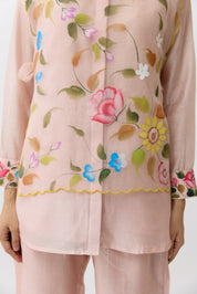 Gardenia Bib Shirt Set