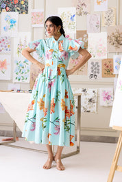 The Flower Study Dress