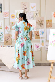 The Flower Study Dress