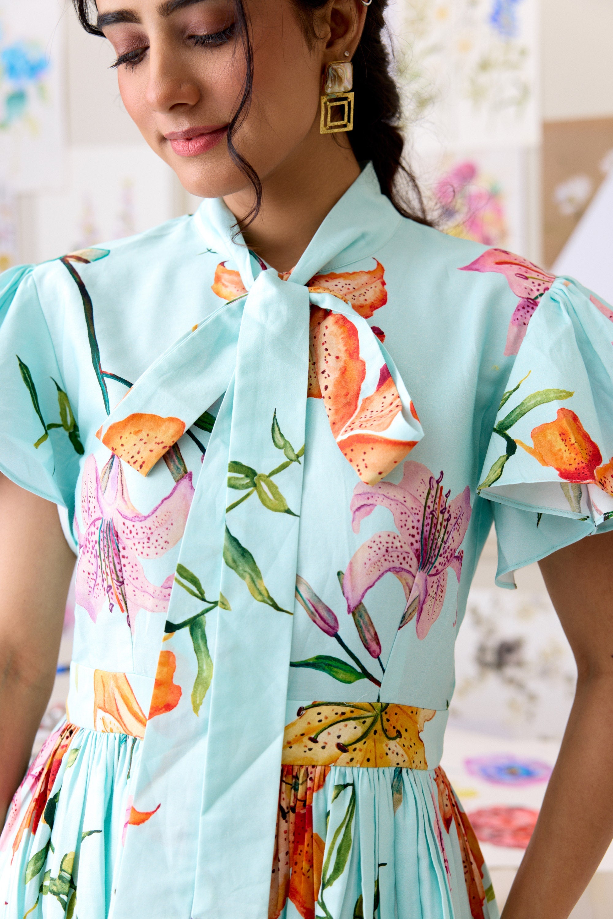 The Flower Study Dress