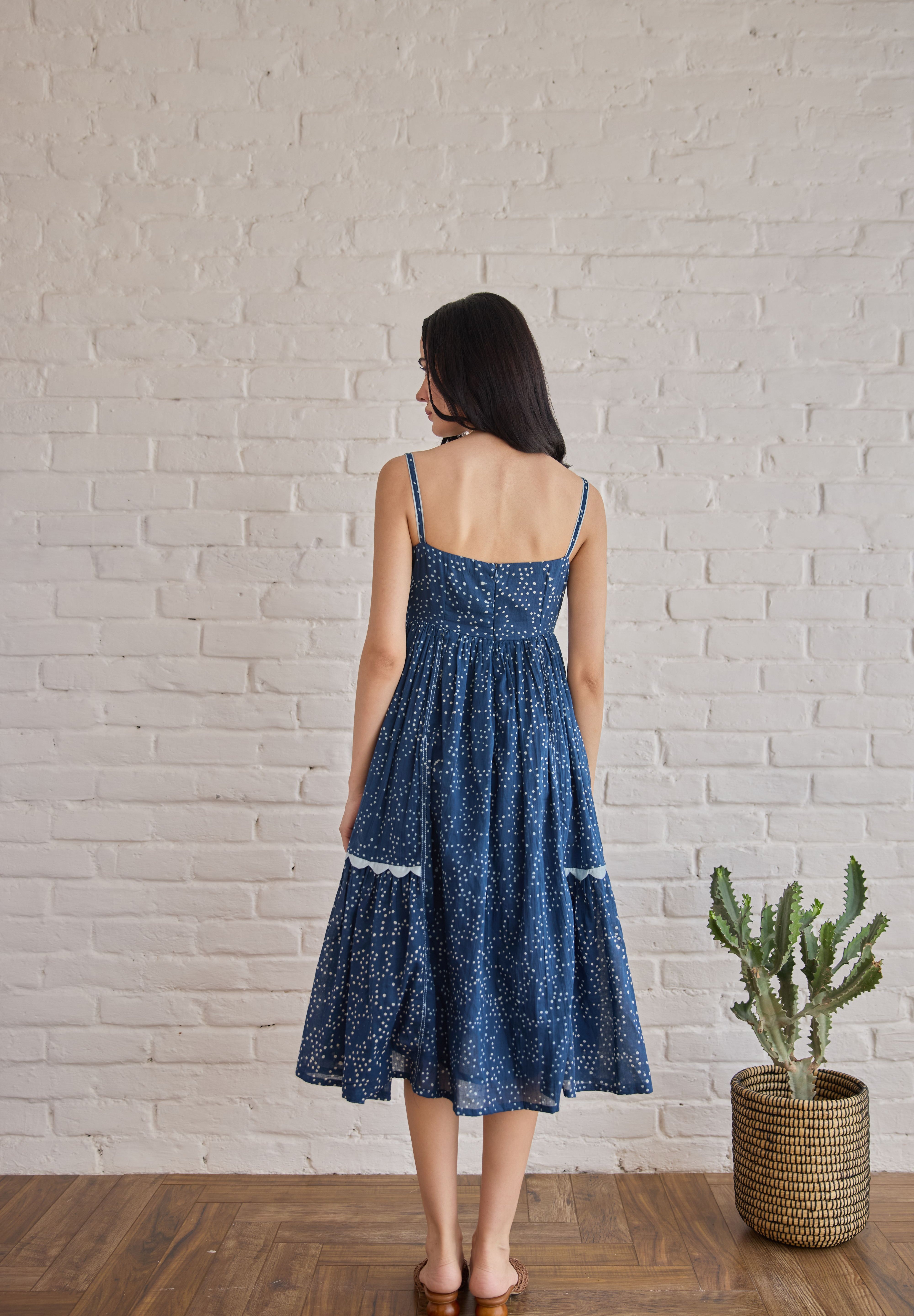 Starlit Indigo  Dress