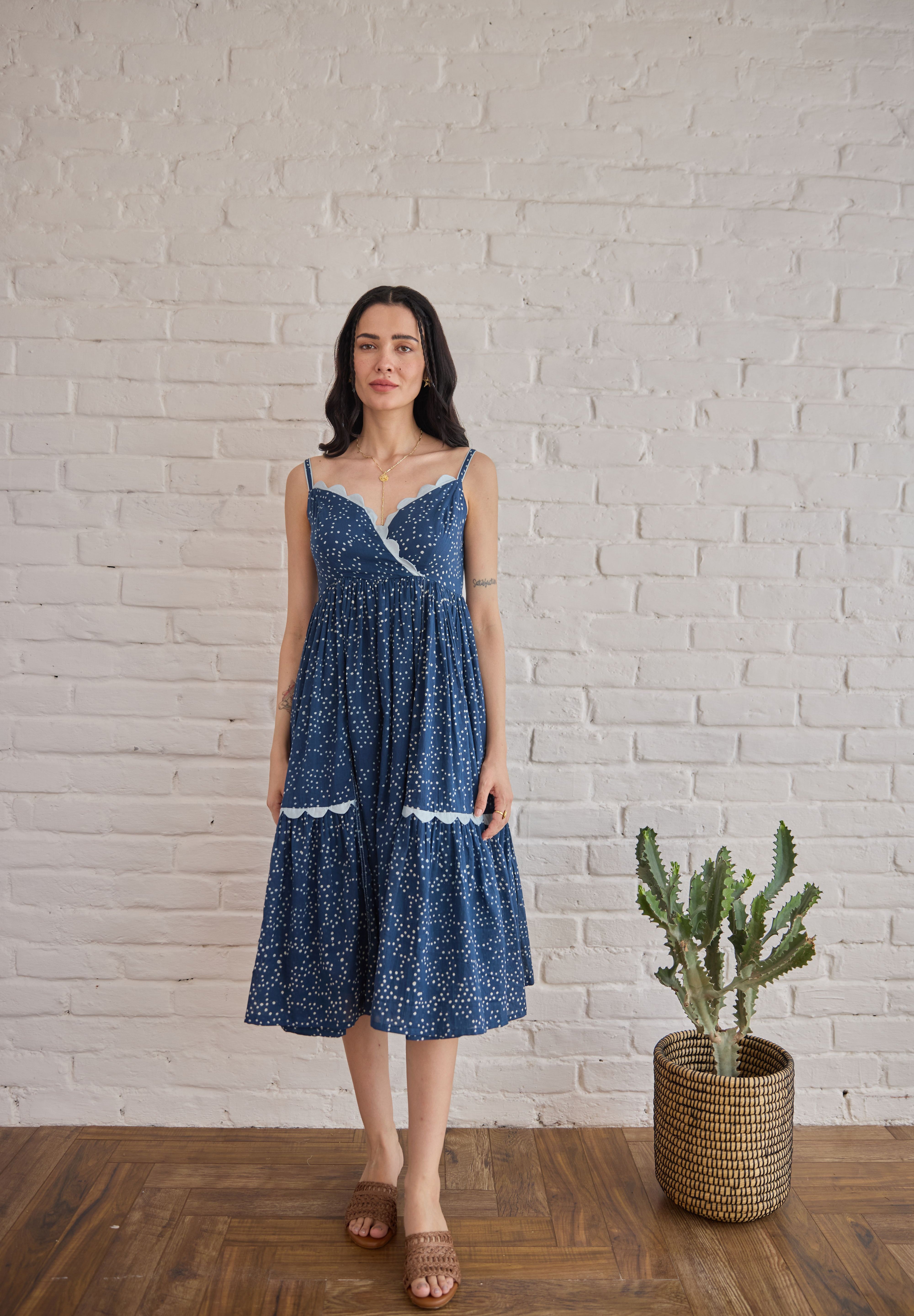 Starlit Indigo  Dress