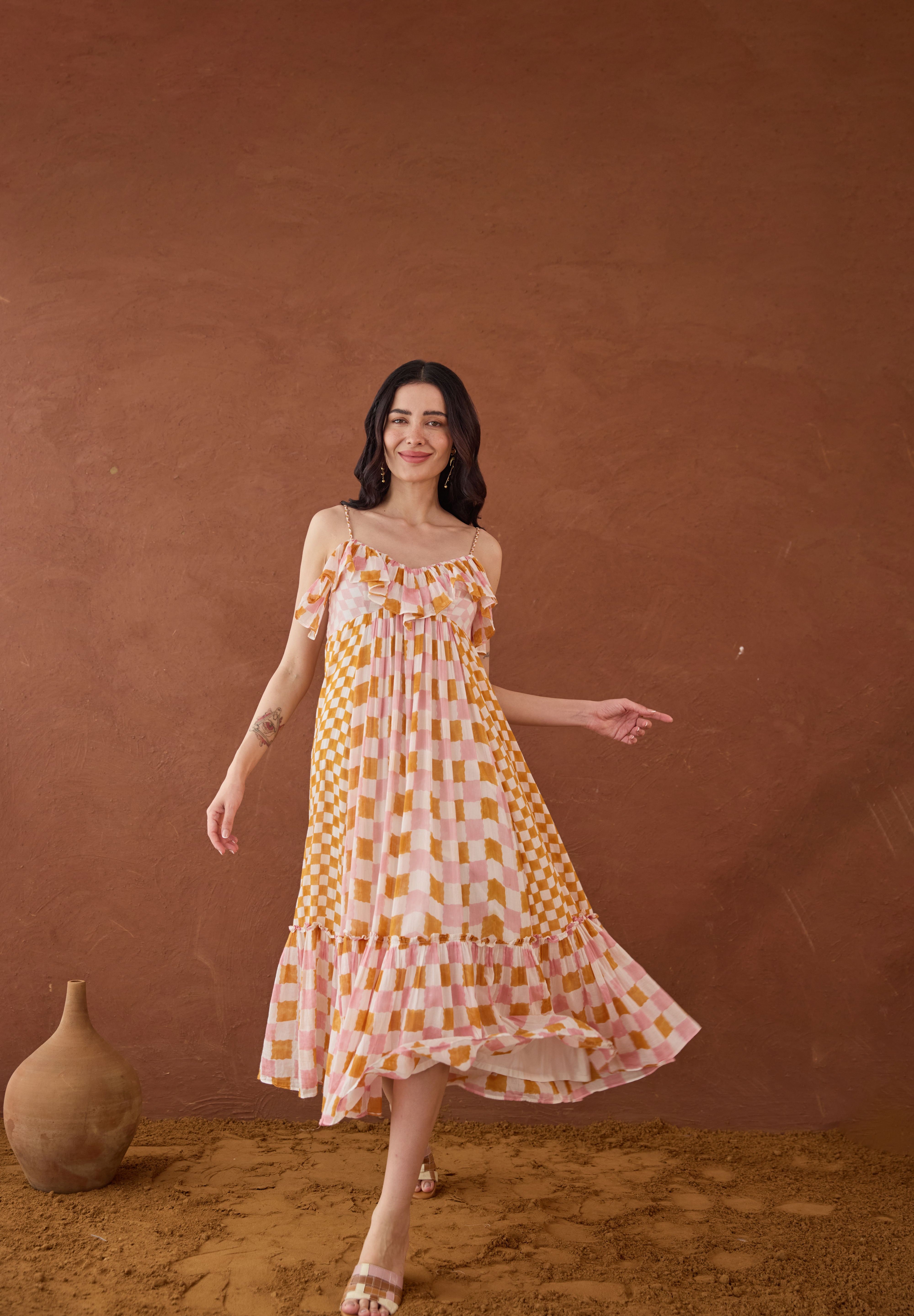 Summer Strokes Dress